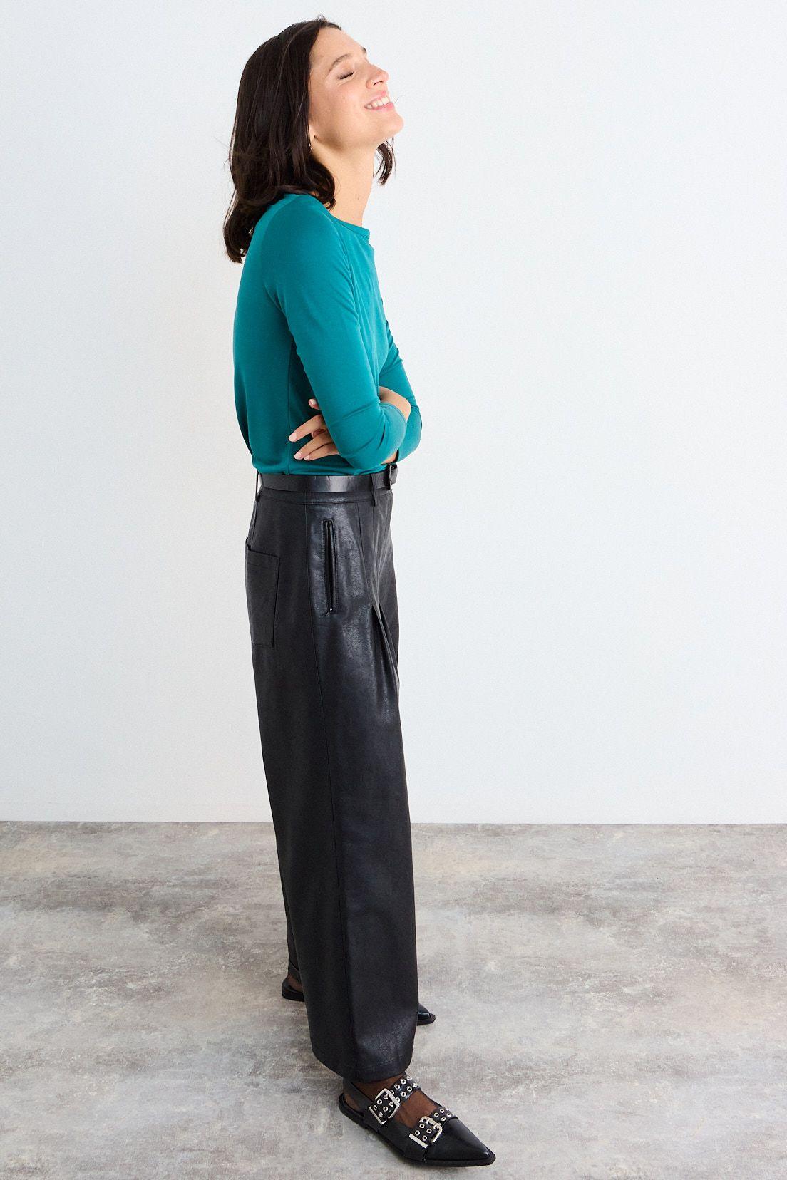 Polera Lisa Verde Oliva iO 14220126062107-4