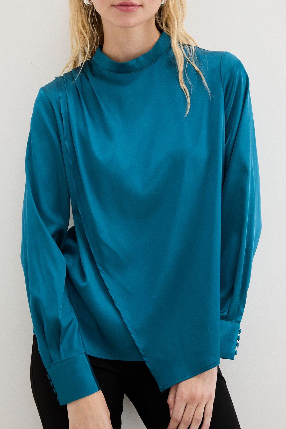 Blusa Lisa Azul 14004125009104-0