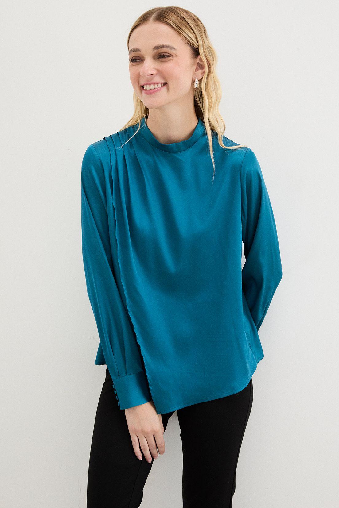 Blusa Lisa Azul 14004125009104-0