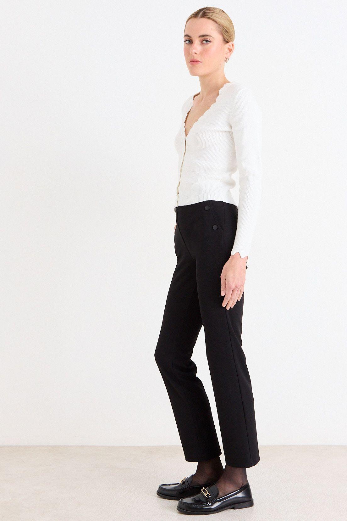 Pantalon Recto Negro Ash 11007226003102-4