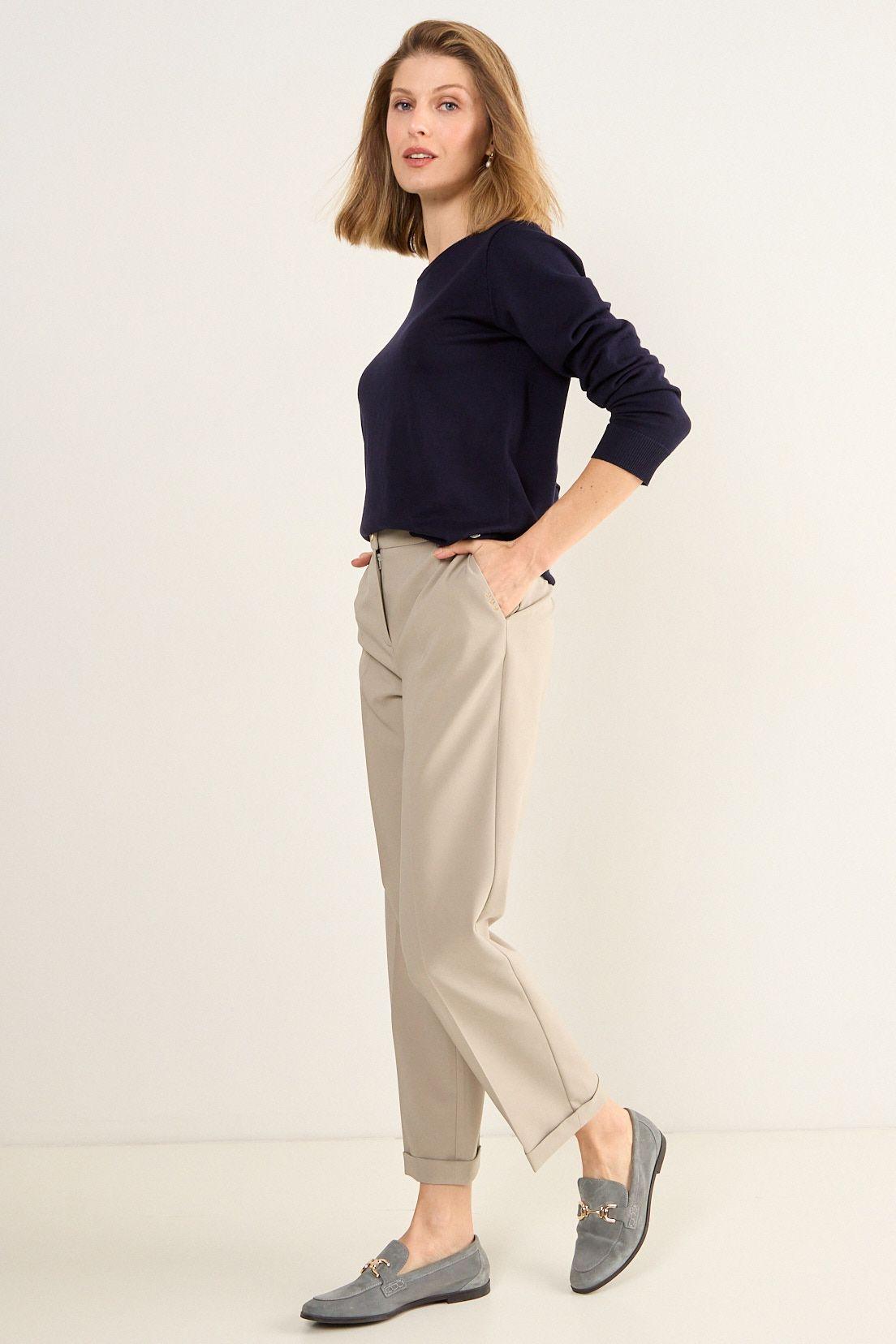 Sweater Liso Azul Ma Griffe 18102126200104-3