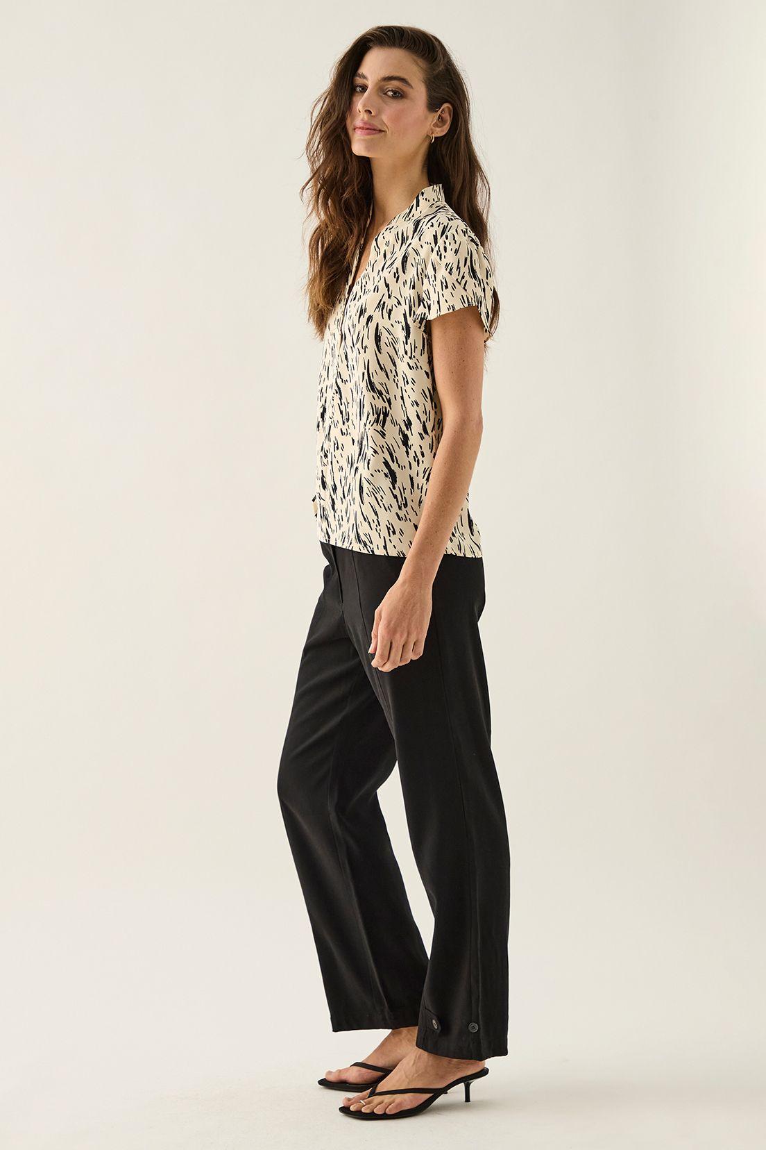 Blusa Estampada Beige Ash 14107125050106-2