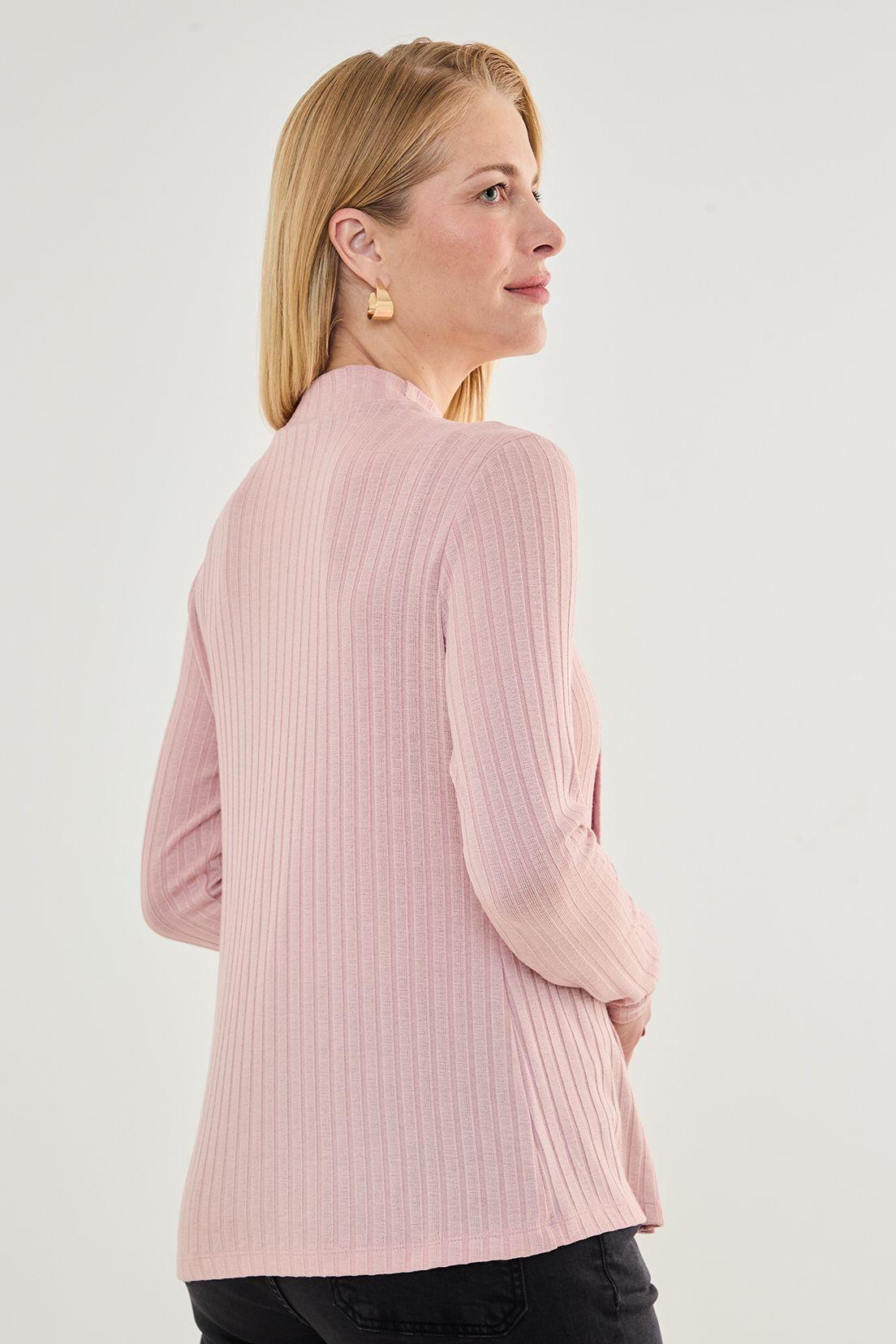 Polera Cuello Alto Rosado 14202125005123-2