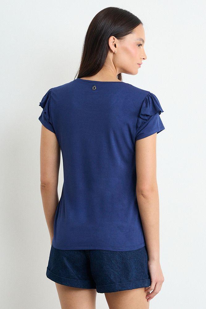 Polera Estampada Azul Marino iO 14620225008104-2