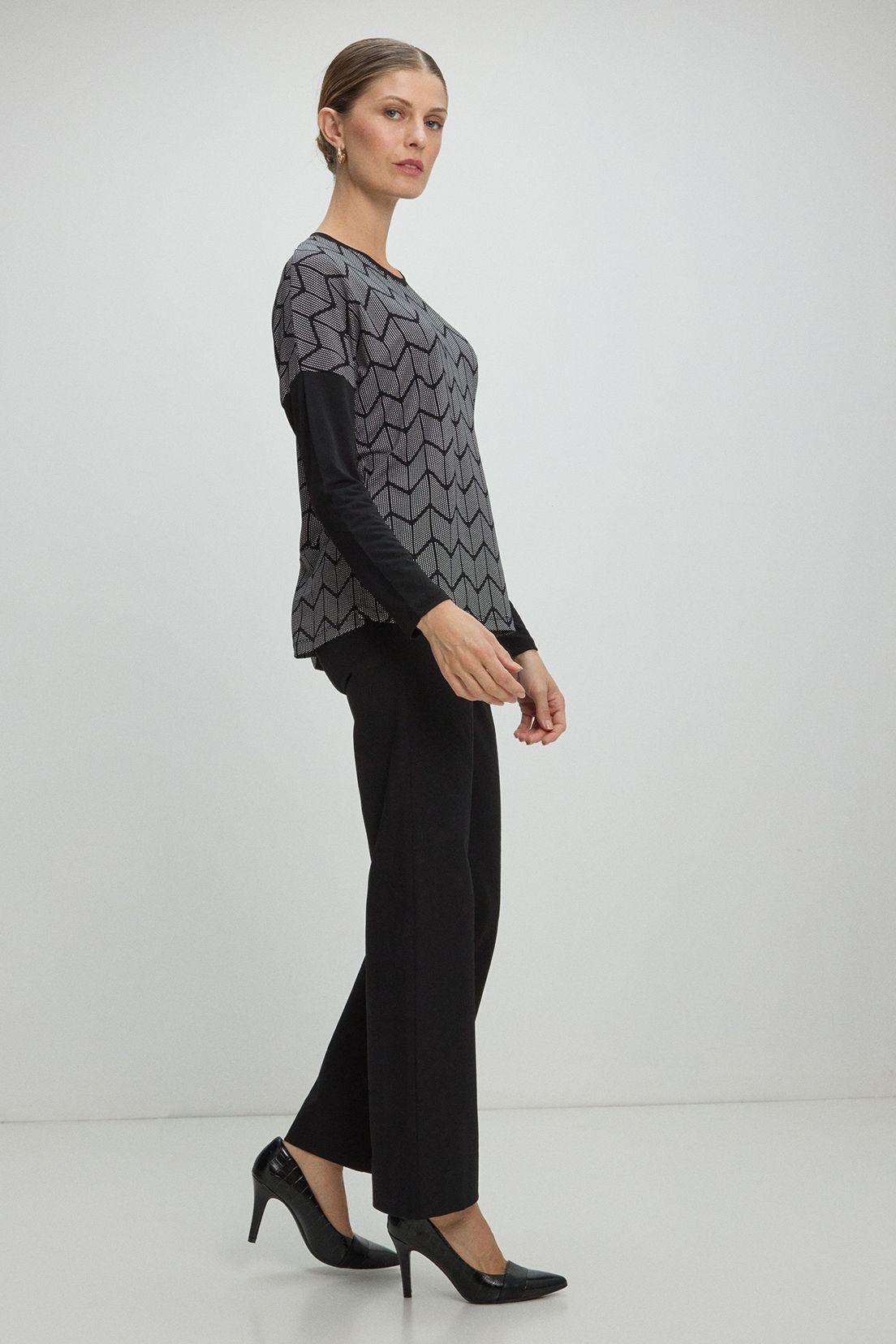 Polera Manga Larga Negro Ma Griffe 14302225051102-3