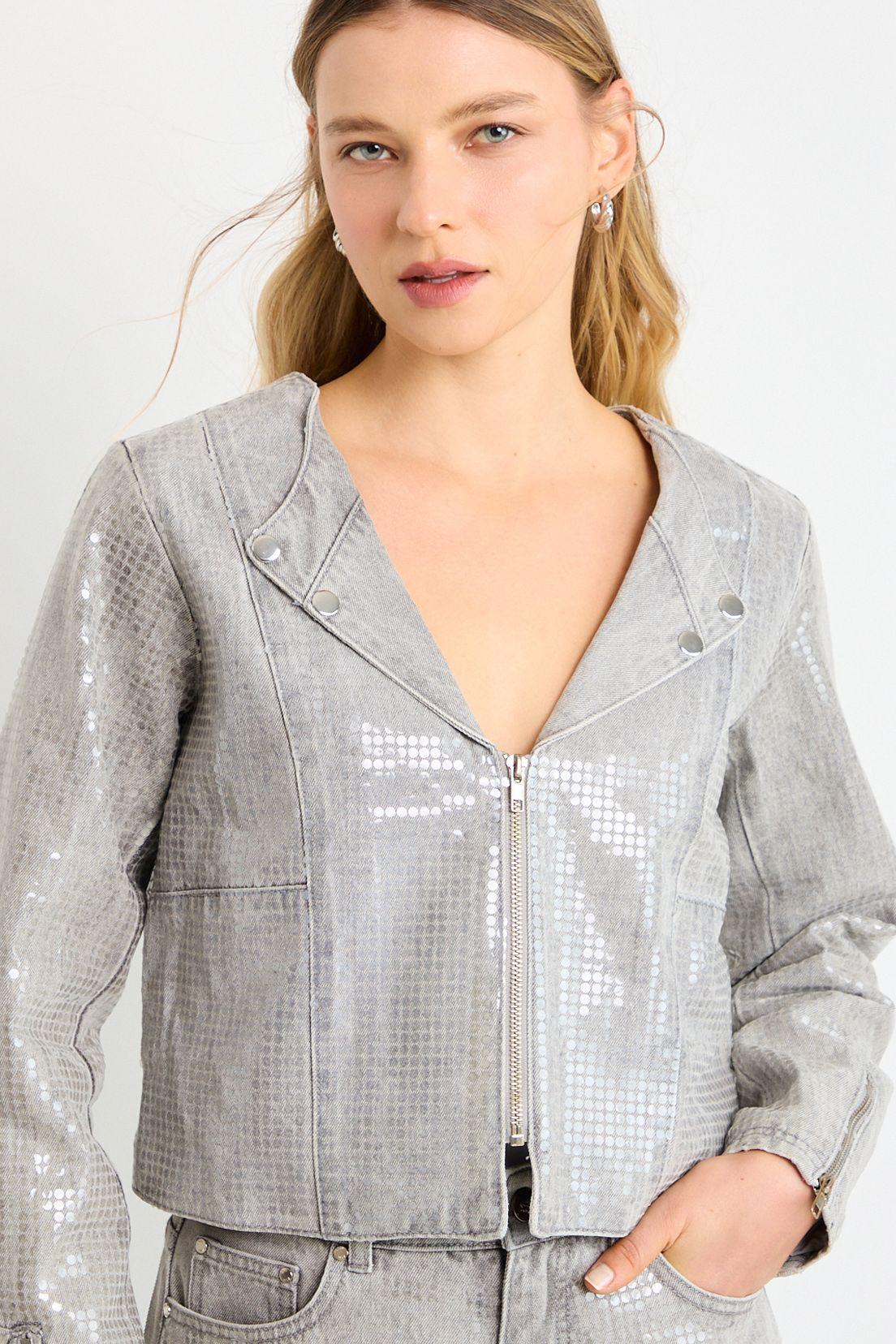 Chaqueta Gris Ash 17807225001113-0