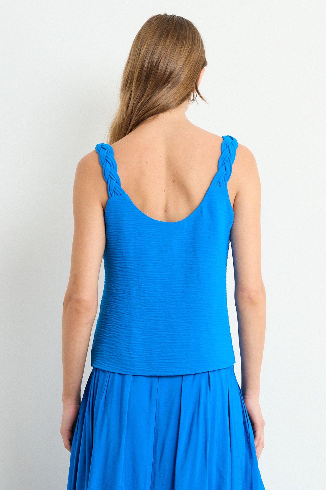 Blusa Lisa Azul iO 14020225018134-3