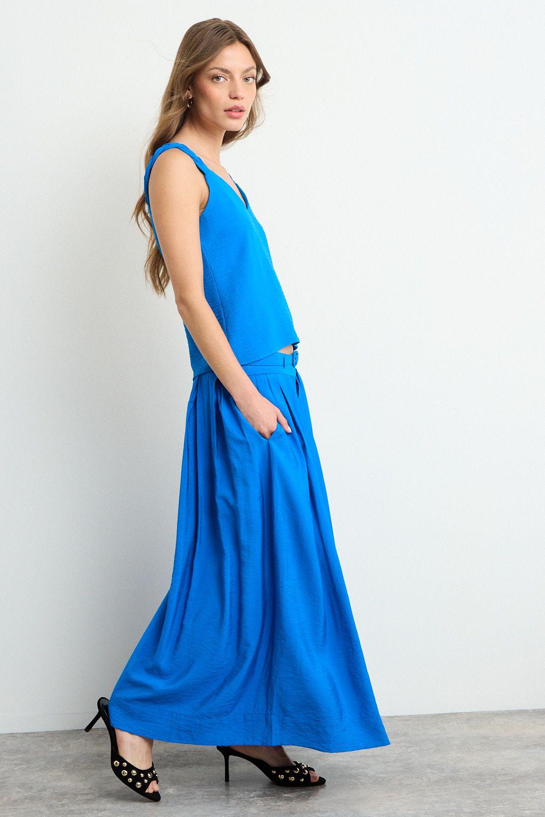 Blusa Lisa Azul iO 14020225018134-4