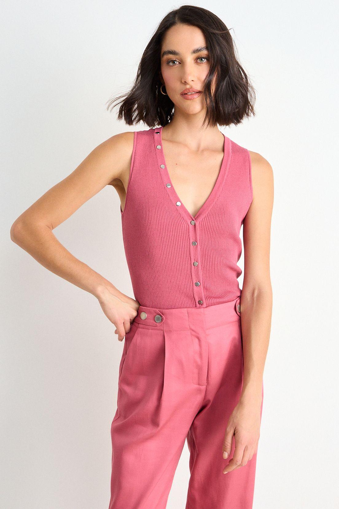 Polera Tejida Rosa Ash 18207126053131-1