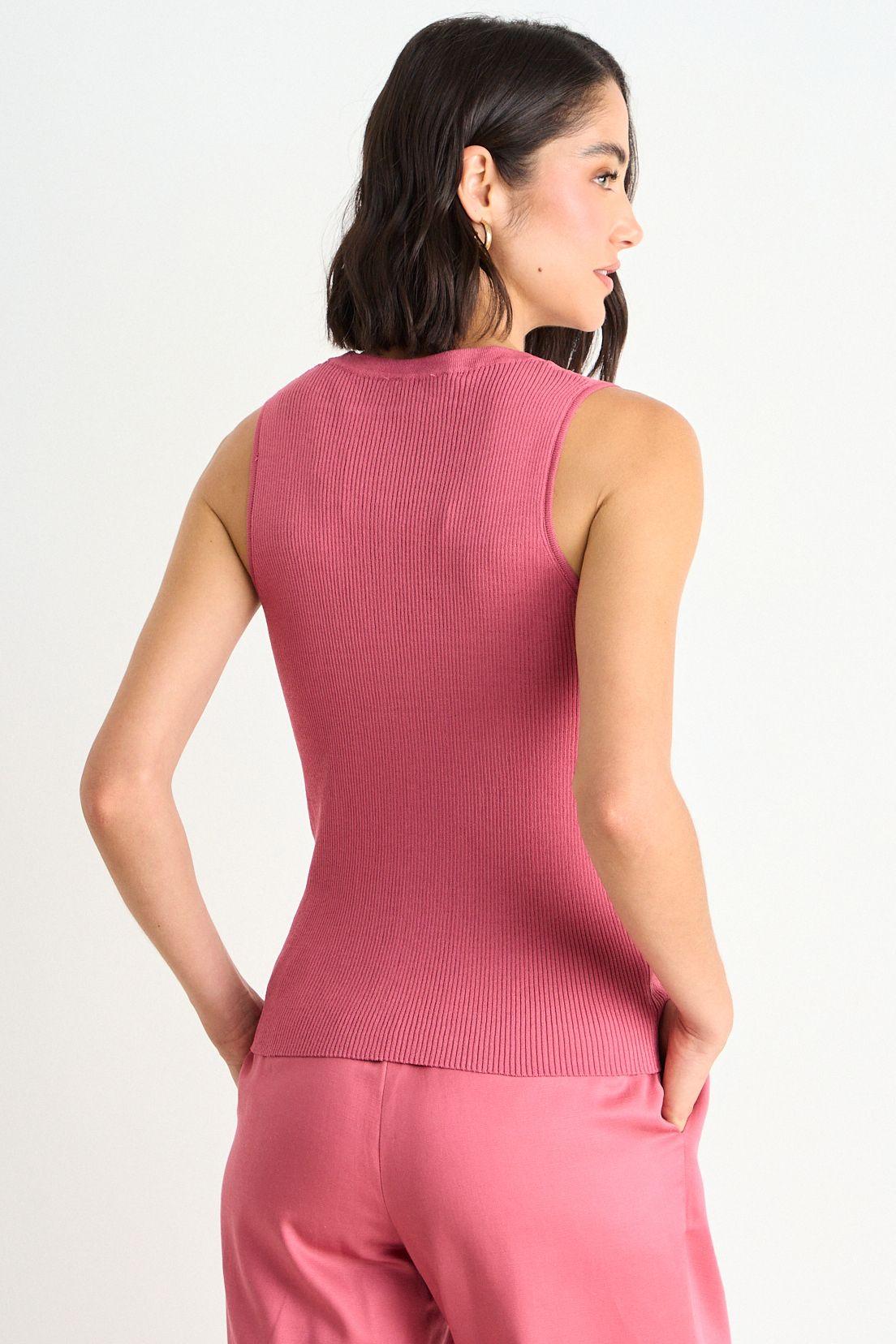 Polera Tejida Rosa Ash 18207126053131-2