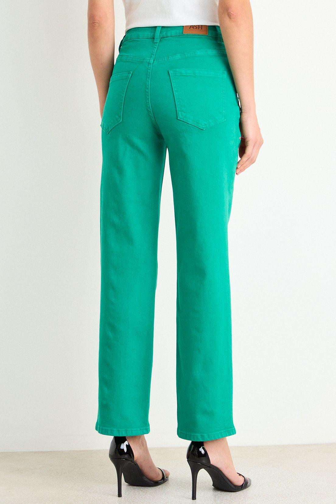 Straight Jeans Verde Oliva Ash 11307126001107-3