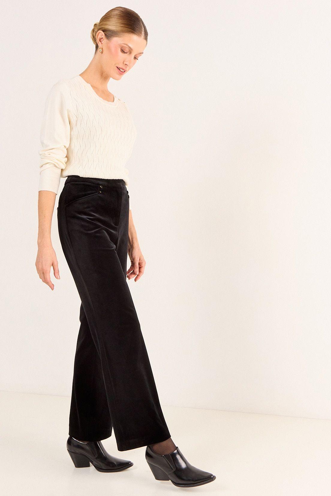 Pantalon Liso Negro Ma Griffe 11002126007102-4