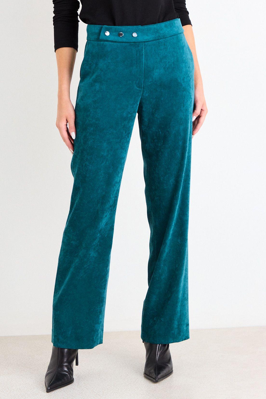 Pantalon De Pana Recto Turquesa Ash 11007126061107-1