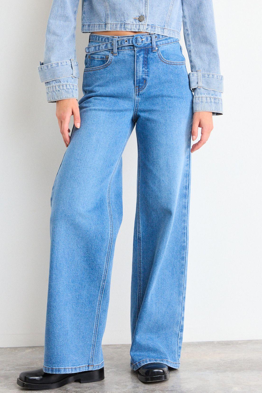 Jeans Liso Azul iO 11320126007104-2