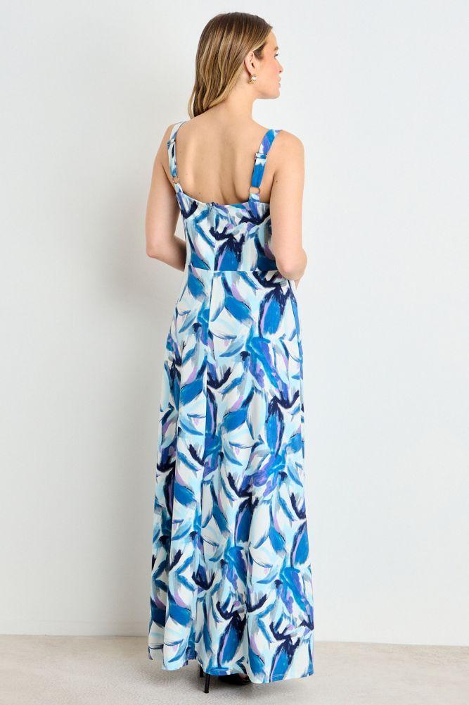 Vestido Largo Fantasia Celeste Ash 13507225055110-3