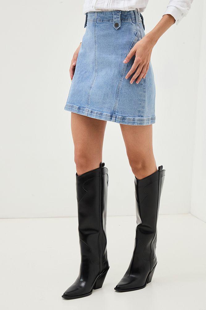 Falda Corta Azul iO 12820125001104-1