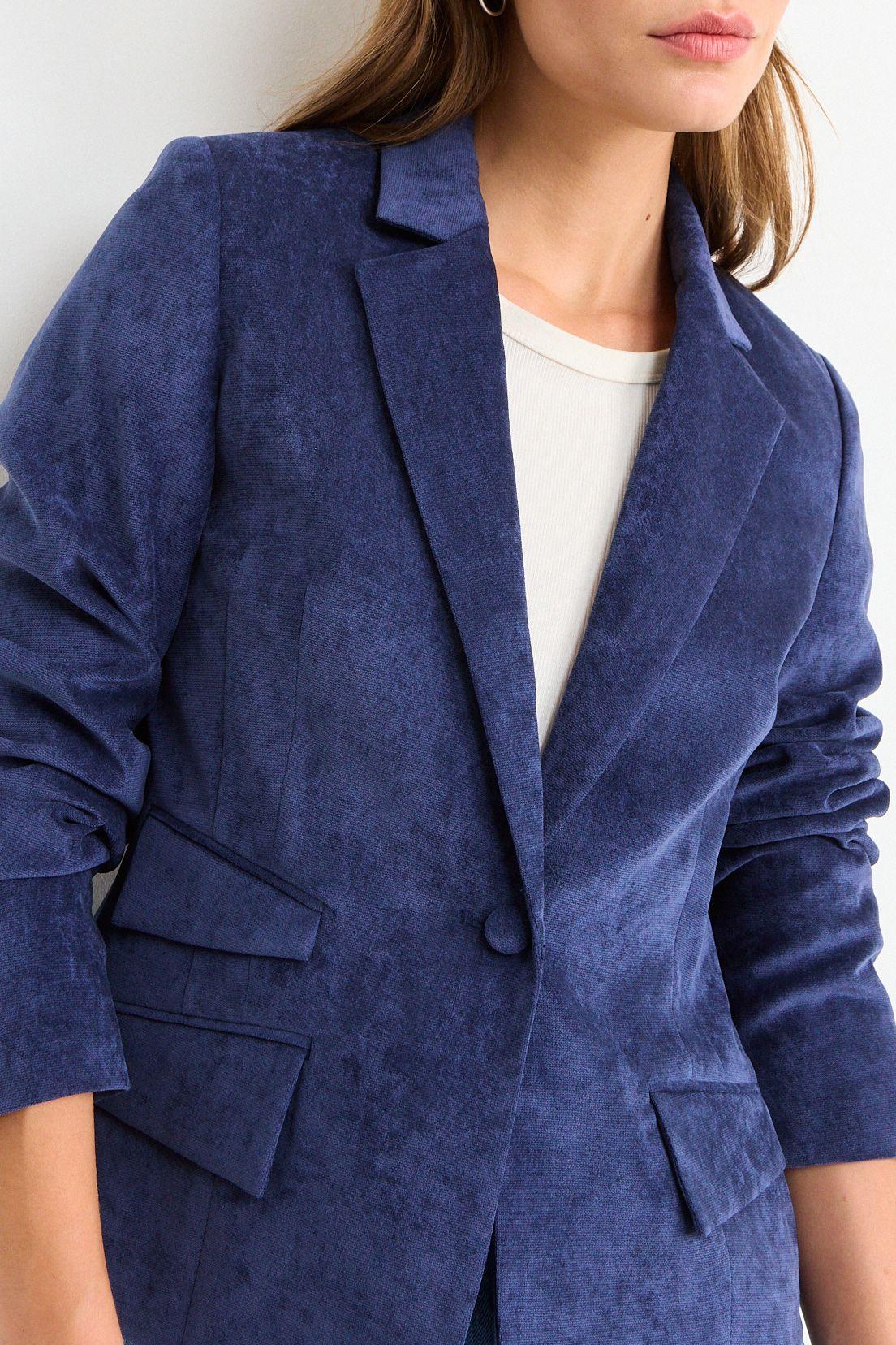 Blazer Liso Azul iO 16020126060104-1