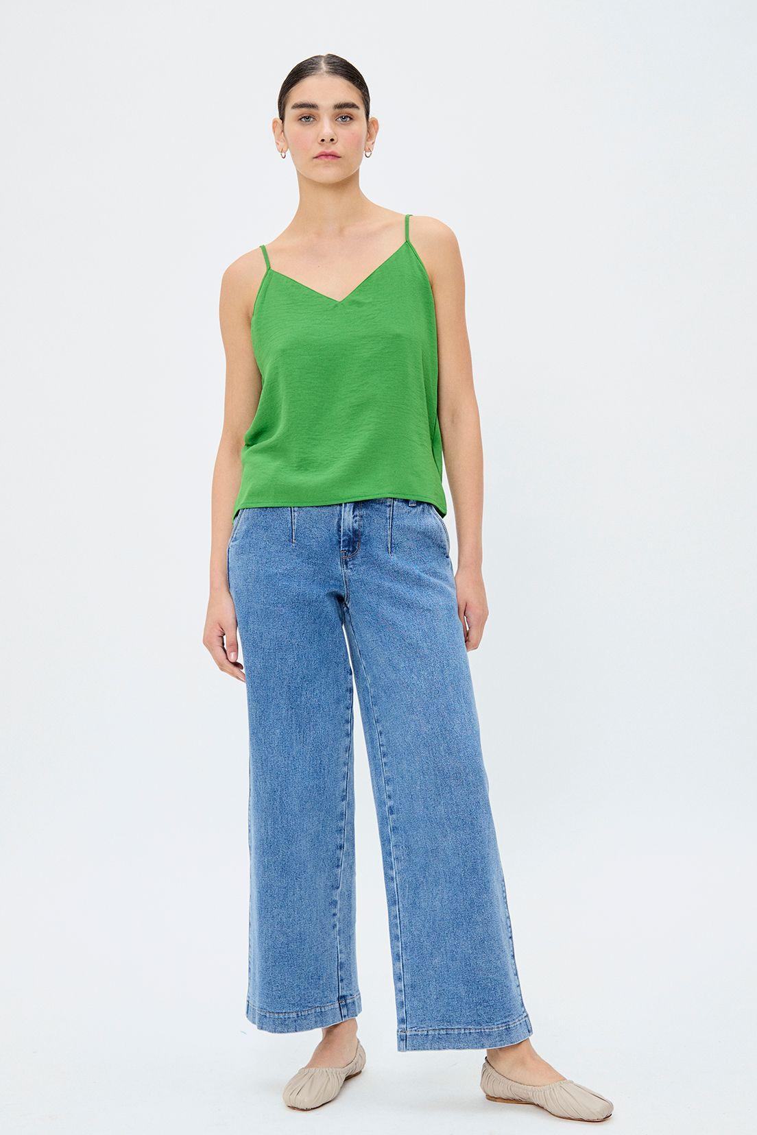 Blusa Lisa verde musgo iO 14004224026107-3