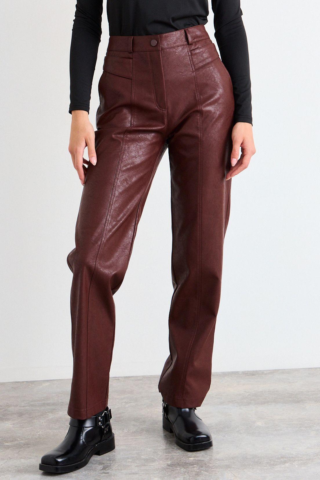 Pantalon Liso Café iO 11020126060109-1