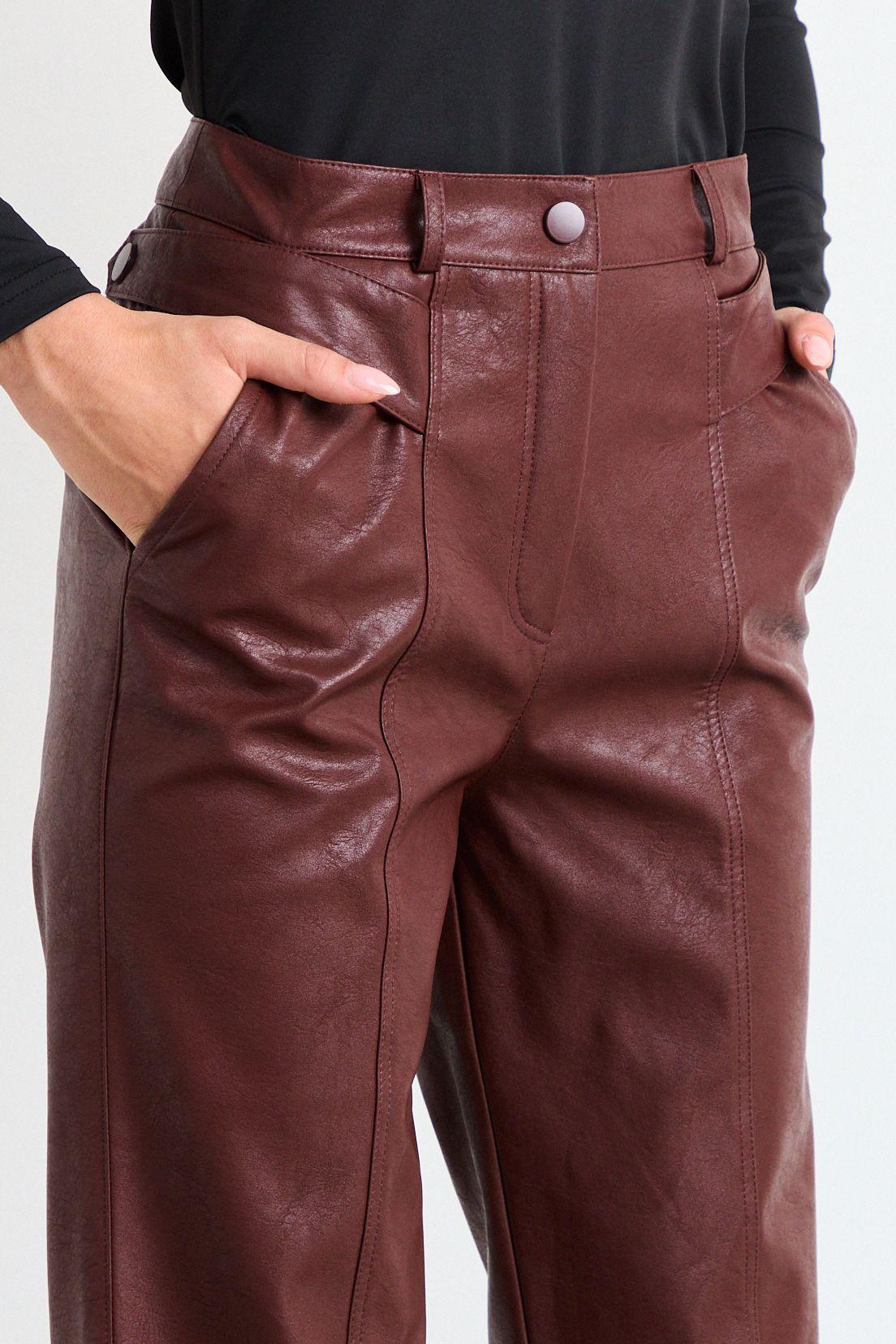 Pantalon Liso Café iO 11020126060109-2