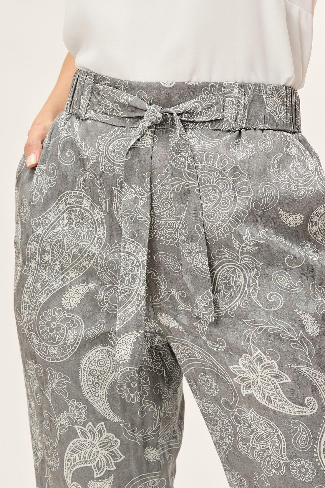 Pantalon Estampado Gris Ash 11107224001113-2