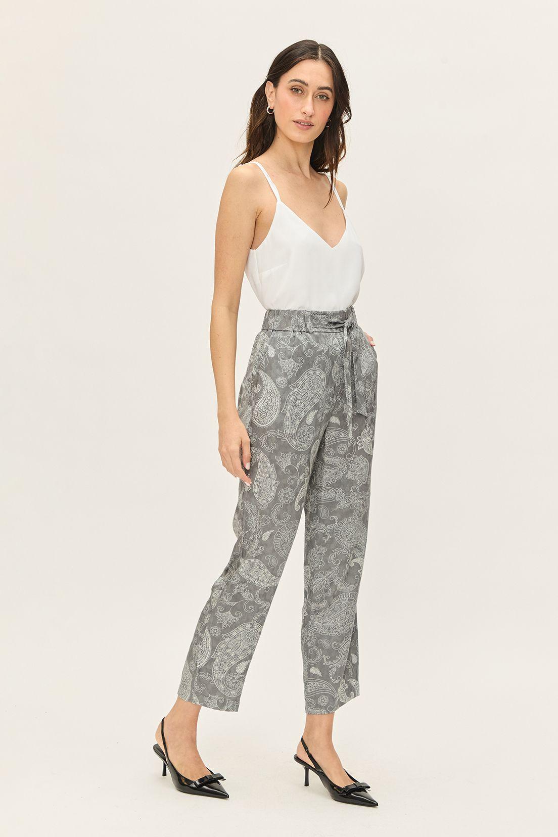 Pantalon Estampado Gris Ash 11107224001113-3