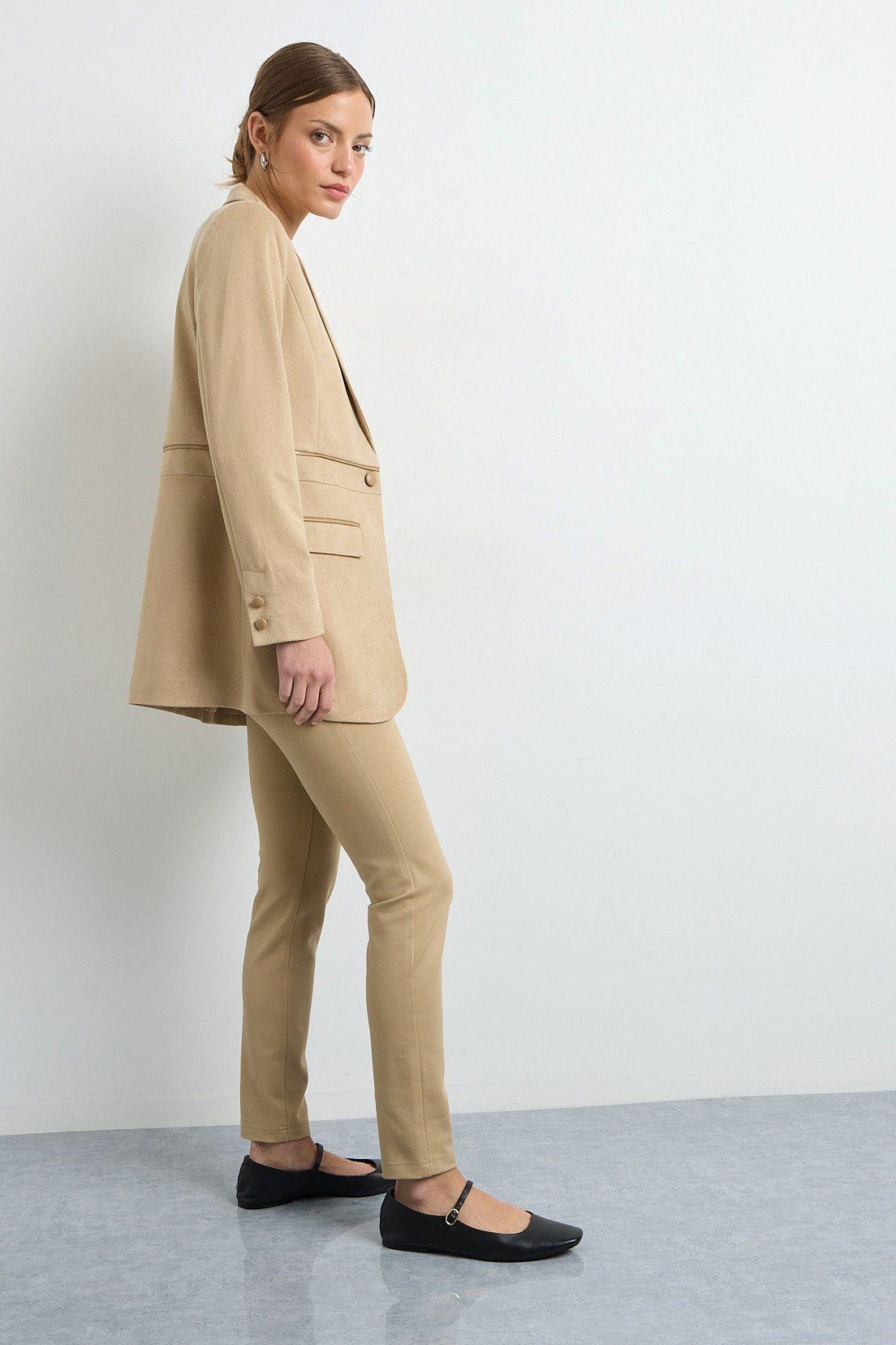 Blazer Liso Beige 16004125004106-4