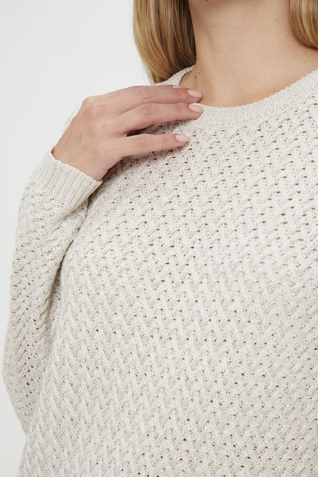 Sweater Liso Beige Ma Griffe 18102224002106-2