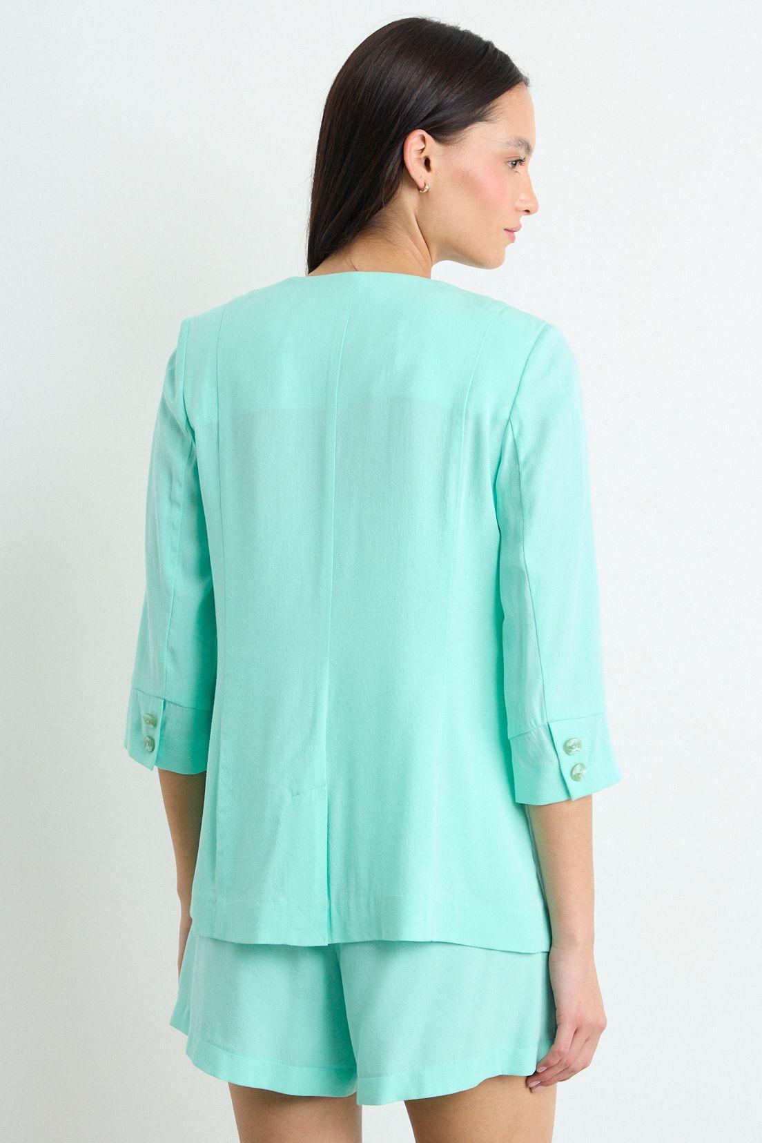Blazer Liso Celeste iO 16020225024127-2