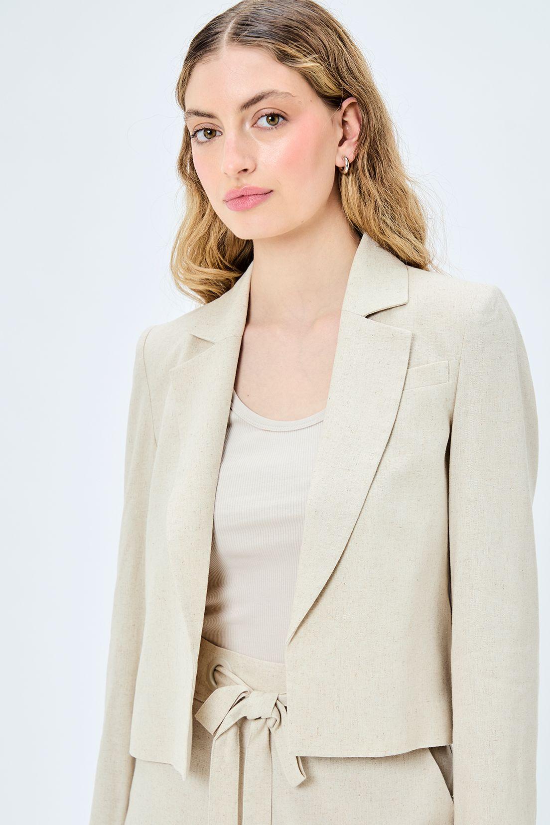 Blazer Liso Beige iO 16020224059106-1