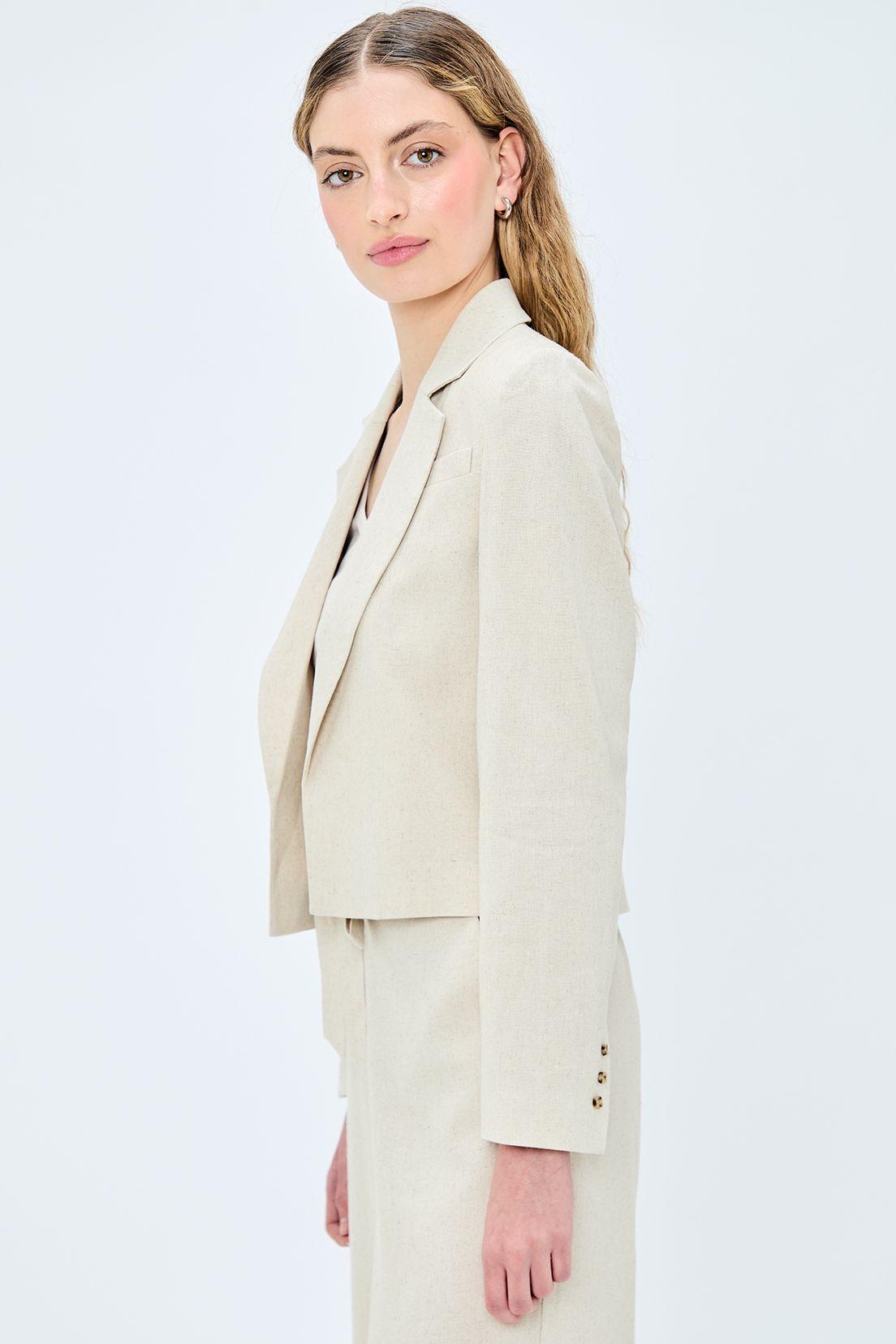 Blazer Liso Beige iO 16020224059106-3
