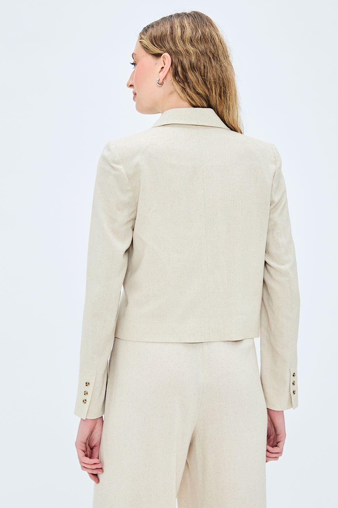 Blazer Liso Beige iO 16020224059106-4