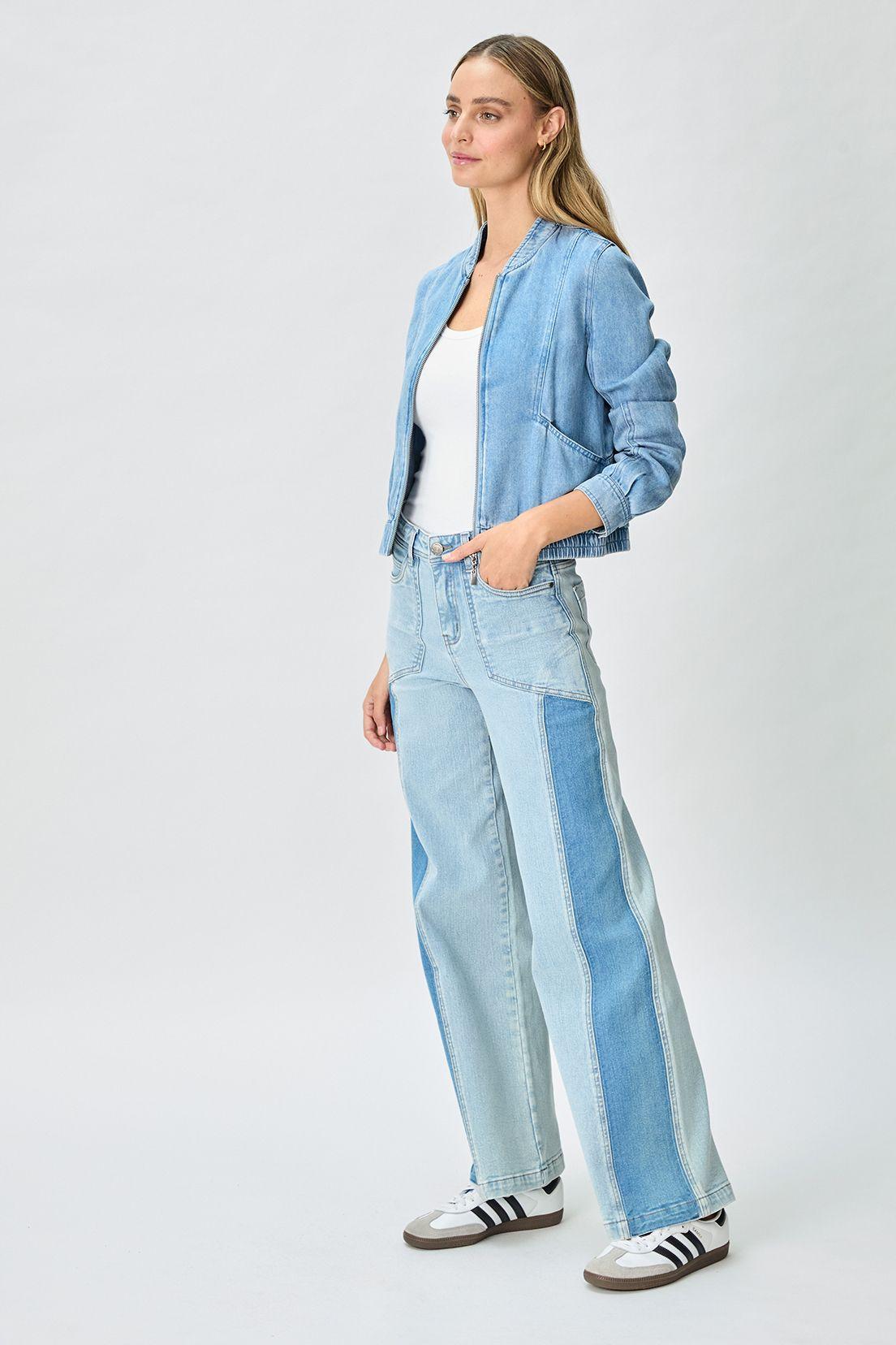Chaqueta Mezclilla Celeste iO 17820125002110-3