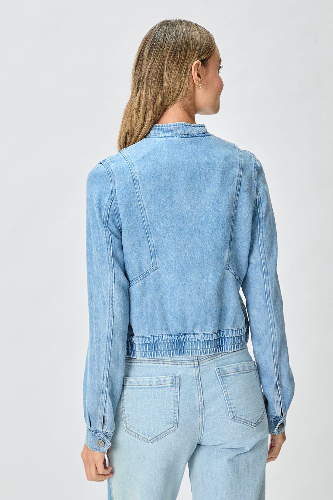 Chaqueta Mezclilla Celeste iO 17820125002110-4