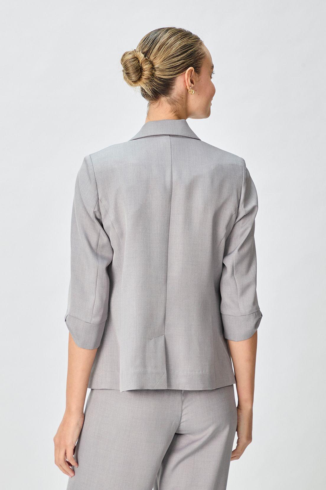 Blazer Liso Gris 16004125001113-4