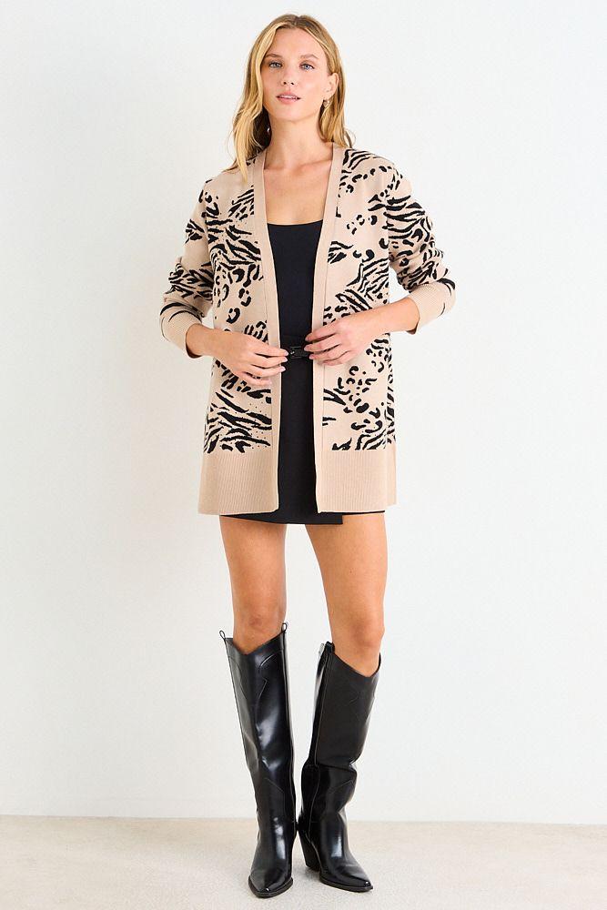 Cardigan Fantasia Largo Beige Ash 18607126003106-3