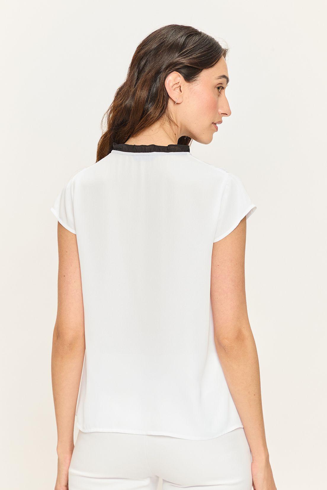 Blusa Corbatin Bicolor Crudo Ash 14007224060105-4
