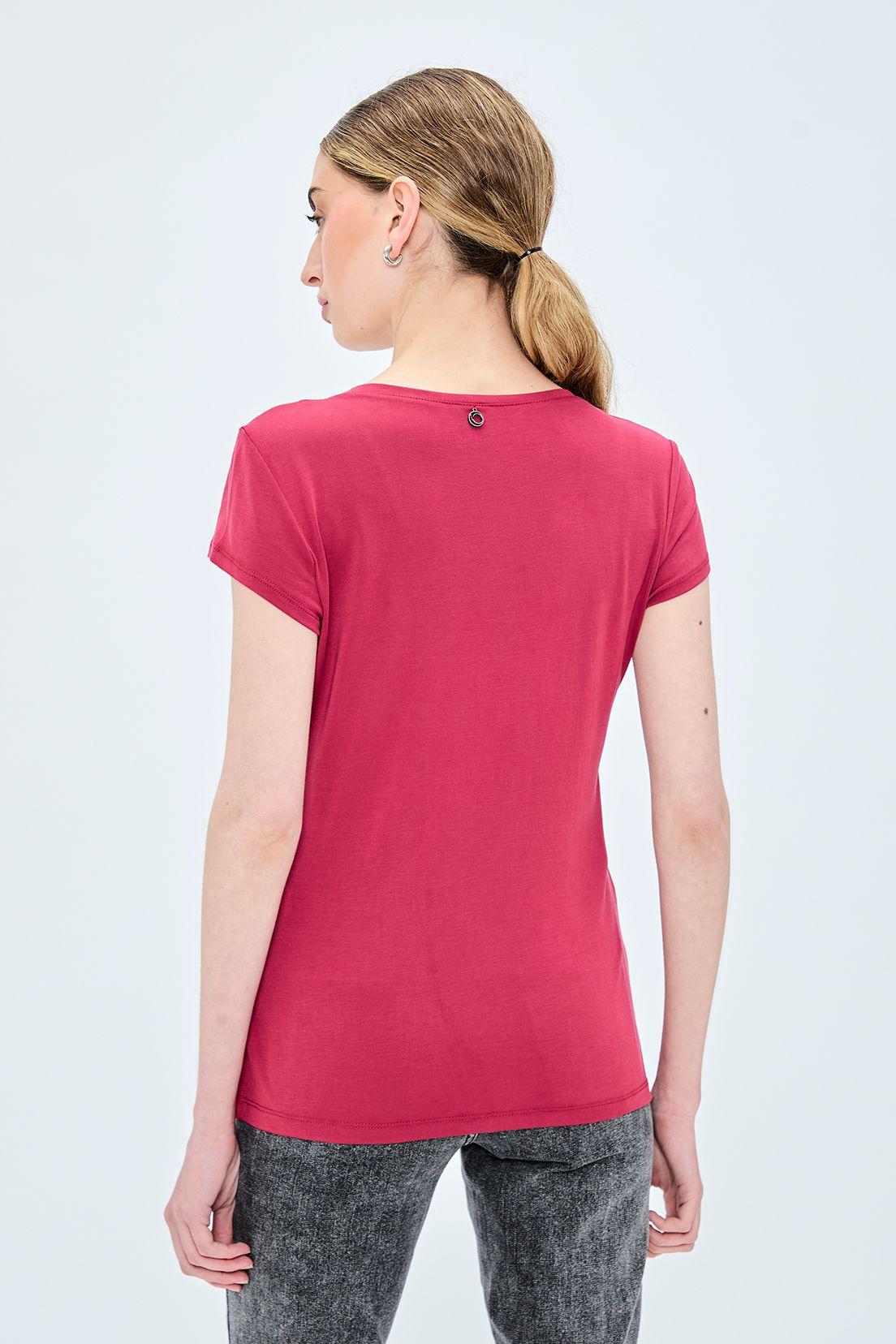 Polera Lisa Rojo iO 14204224003103-3