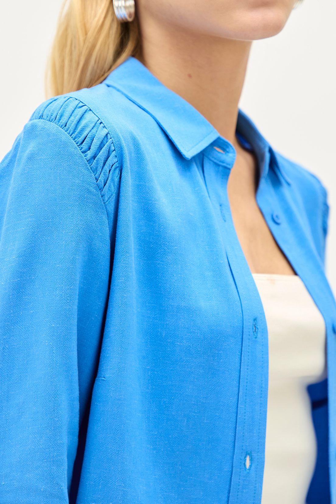 Blusa Lisa Azul iO 14020224066134-2