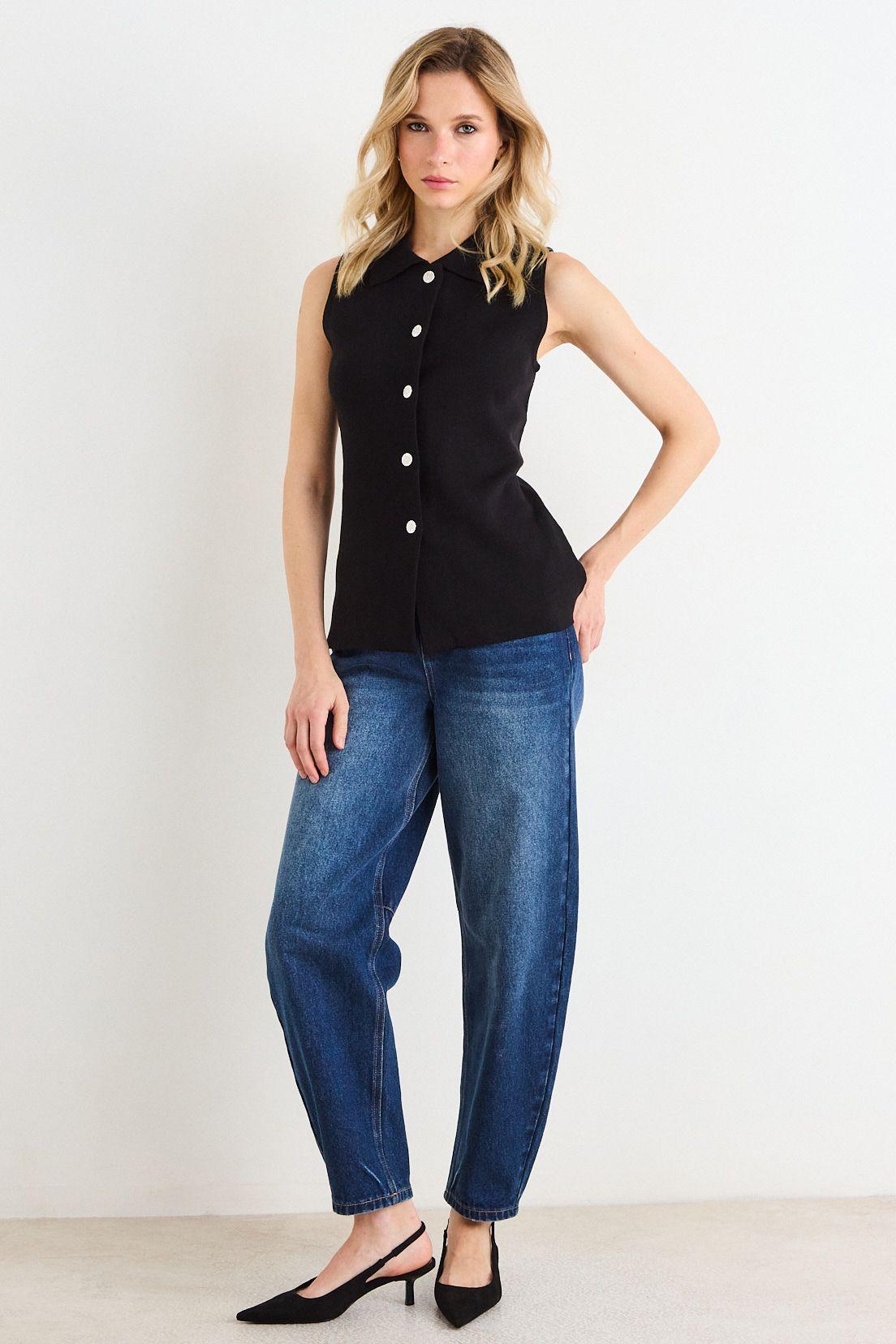 Gilet Negro Ash 16207226081102-3