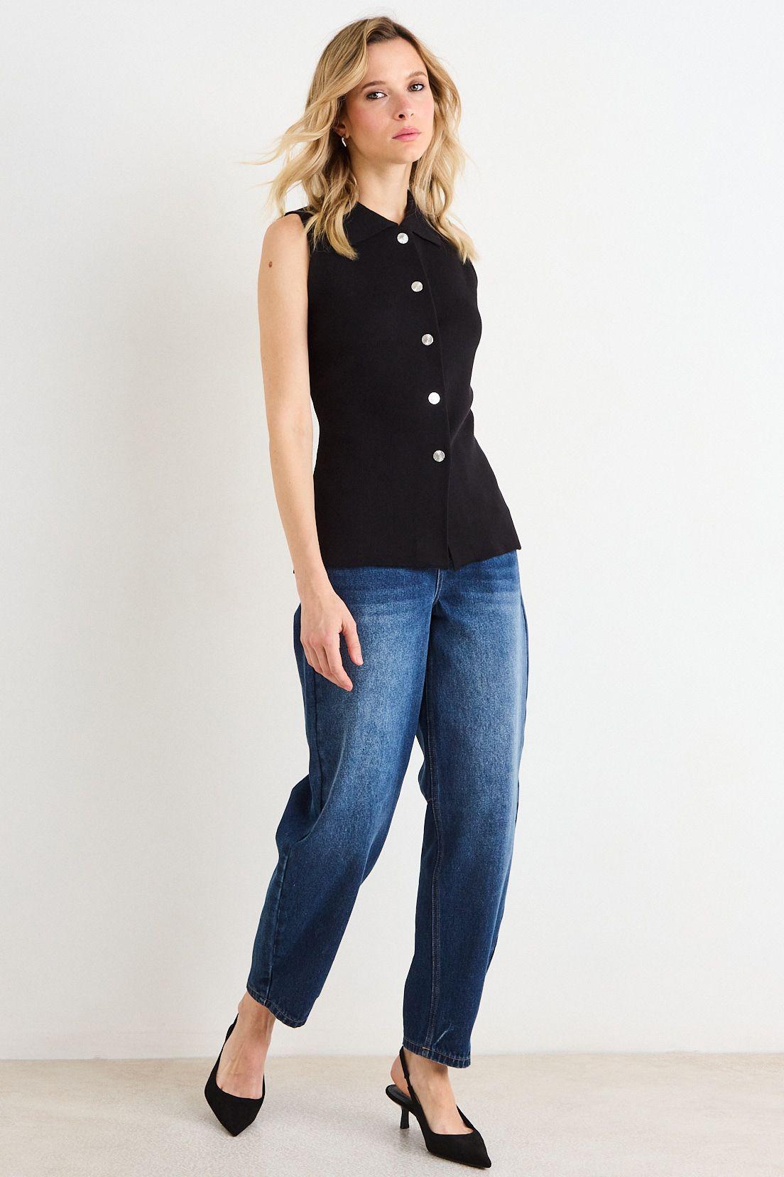 Gilet Negro Ash 16207226081102-4