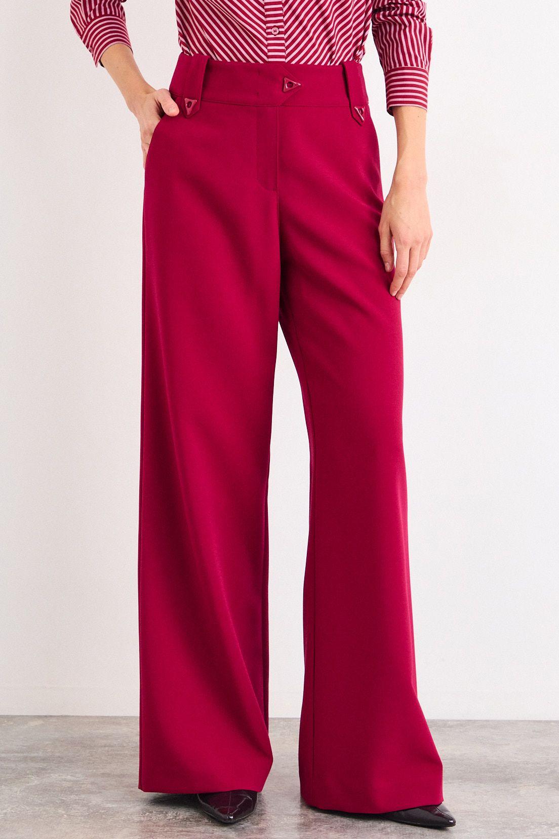 Pantalon Liso Burdeos iO 11020126065112-2