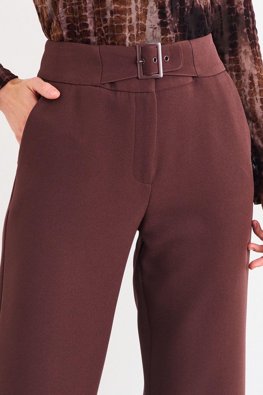 Pantalon Liso Café iO 11020126011109-1