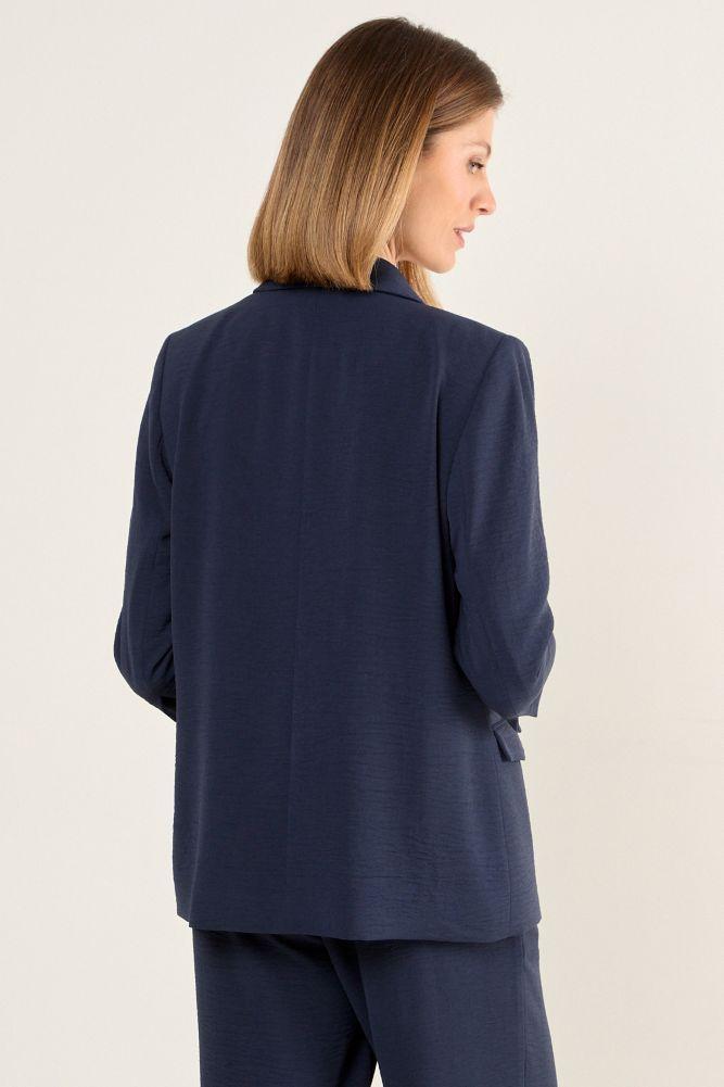 Blazer Ligero Azul Marino Ma Griffe 16002225066104-2