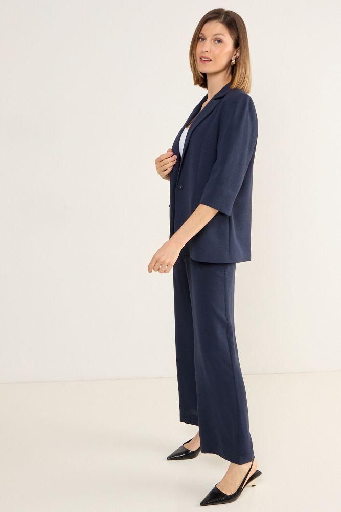 Blazer Ligero Azul Marino Ma Griffe 16002225066104-4