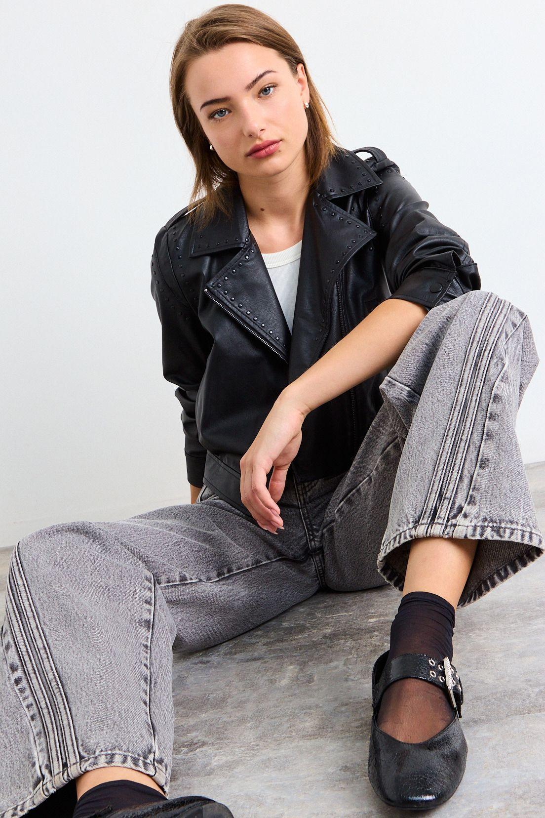 Casaca Lisa Negro iO 17520126052102-3