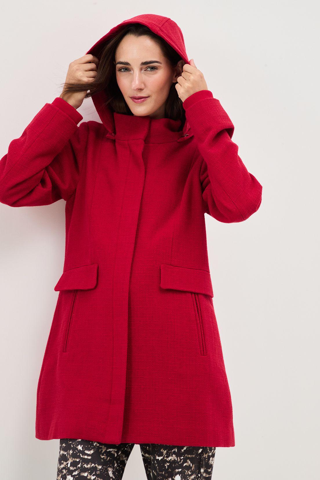 Chaqueton Liso Rojo 17220125055103-0