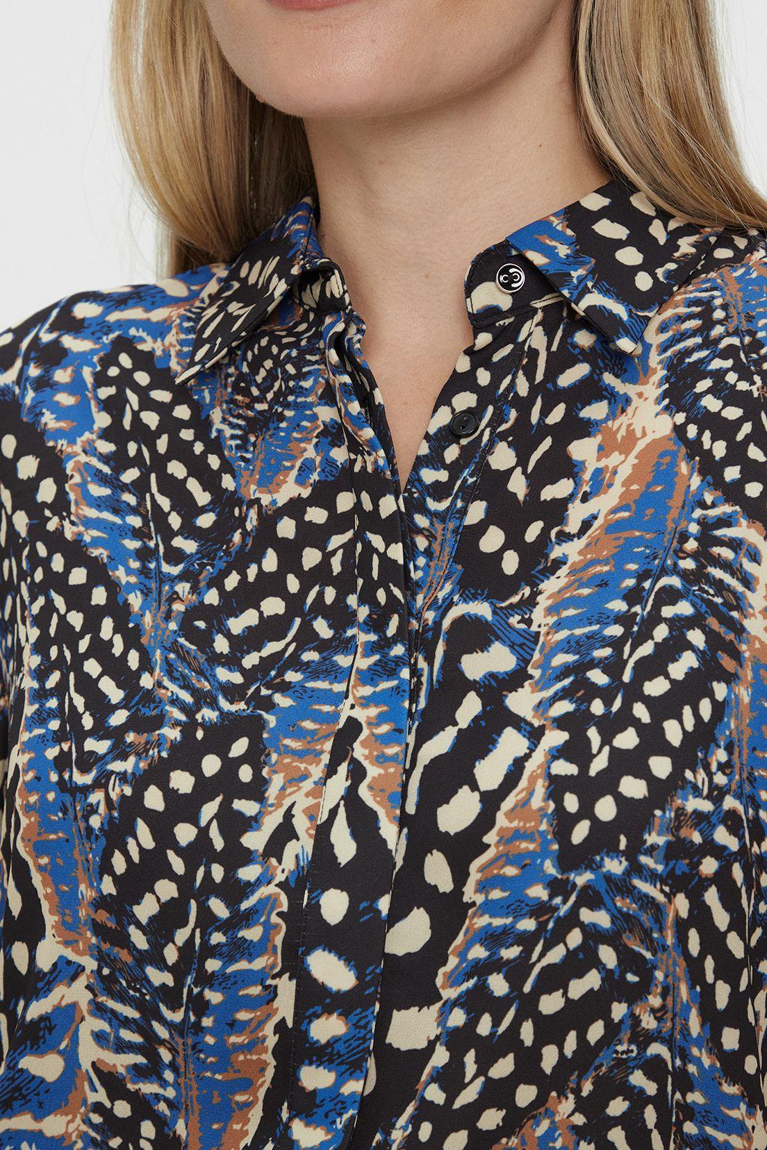 Blusa Fantasia Azul Ma Griffe 14102224050104-1