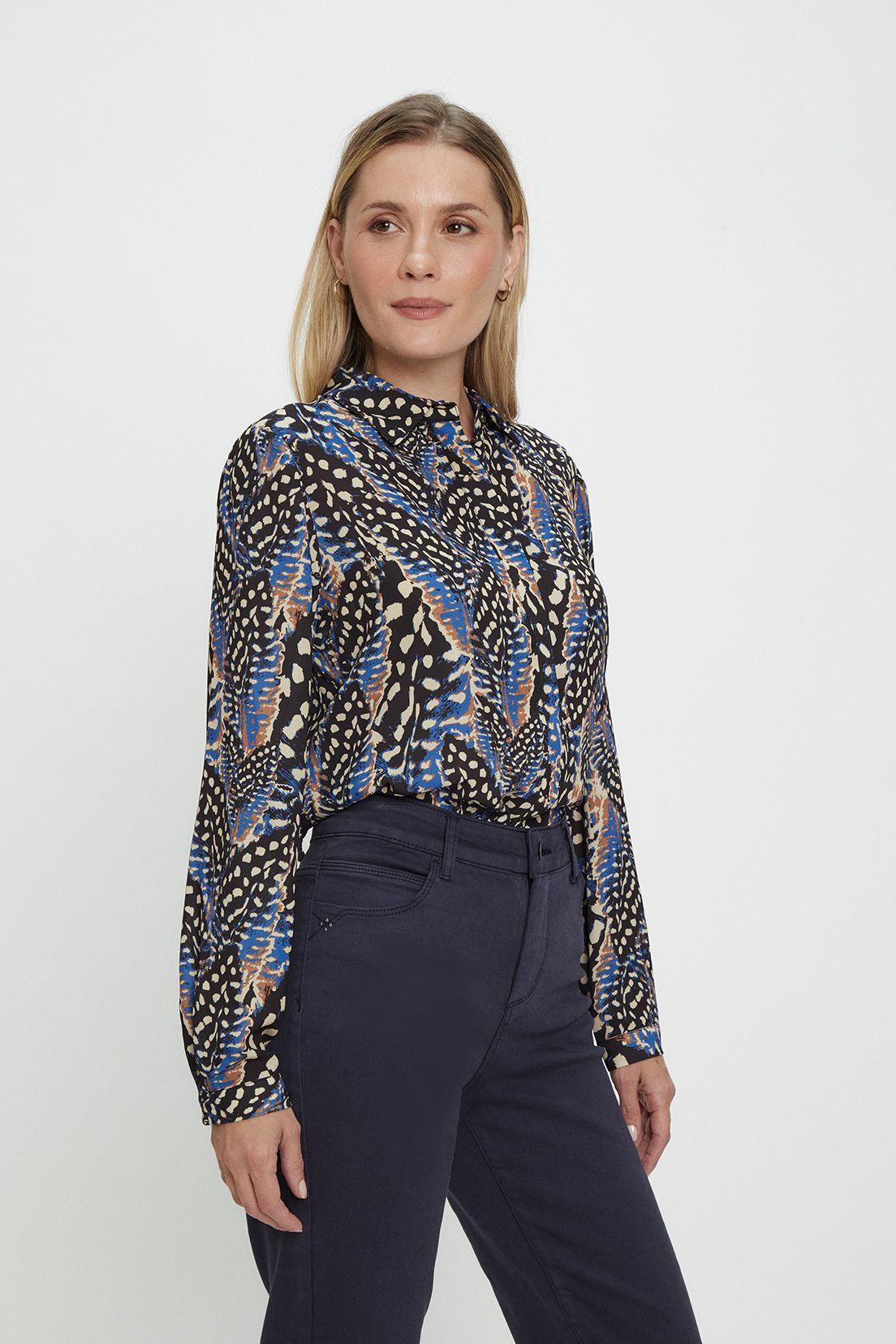 Blusa Fantasia Azul Ma Griffe 14102224050104-3
