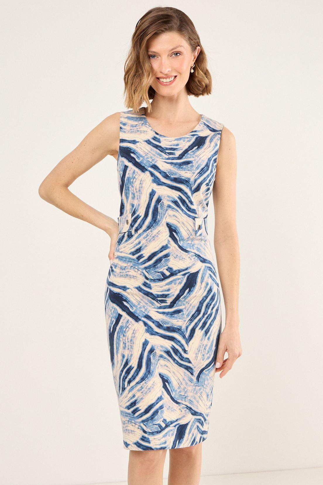 Vestido Largo Azul Ma Griffe 13102225009104-2